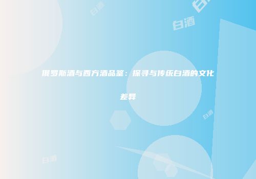 俄罗斯酒与西方酒品鉴：探寻与传统白酒的文化差异