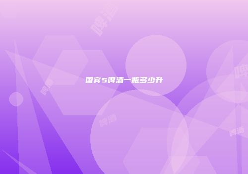 国宾5啤酒一瓶多少升