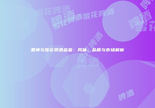 黑狮与雪花啤酒品鉴：风味、品质与市场解析