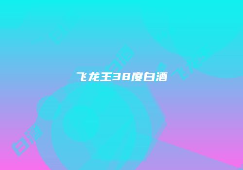 飞龙王38度白酒