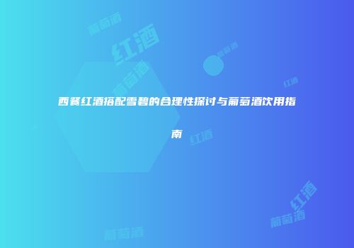 西餐红酒搭配雪碧的合理性探讨与葡萄酒饮用指南