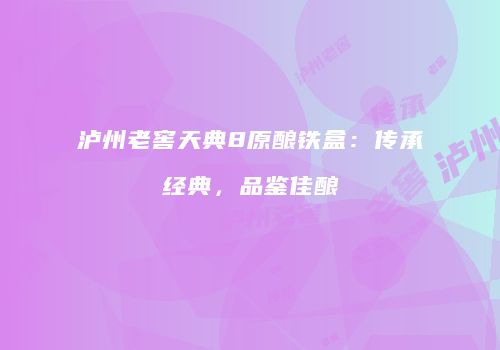 泸州老窖天典8原酿铁盒：传承经典，品鉴佳酿