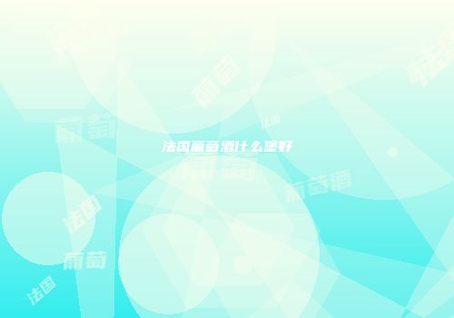 法国葡萄酒什么堡好