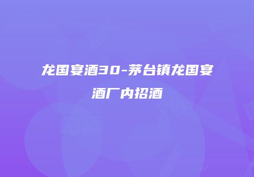 龙国宴酒30-茅台镇龙国宴酒厂内招酒