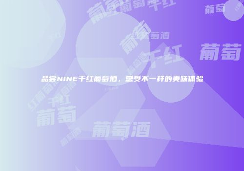 品尝NINE干红葡萄酒，感受不一样的美味体验