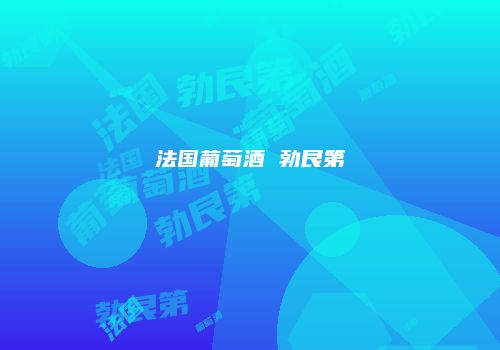 法国葡萄酒 勃艮第
