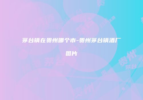茅台镇在贵州哪个市-贵州茅台镇酒厂图片