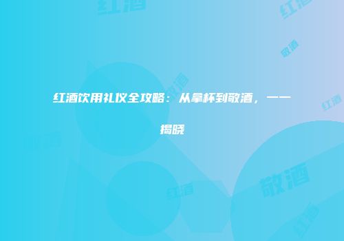 红酒饮用礼仪全攻略：从拿杯到敬酒，一一揭晓