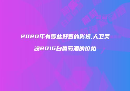2020年有哪些好看的影视,大卫灵魂2016白葡萄酒的价格
