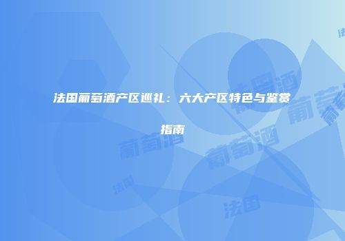 法国葡萄酒产区巡礼：六大产区特色与鉴赏指南