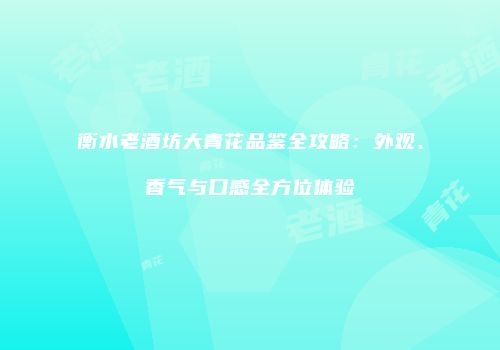 衡水老酒坊大青花品鉴全攻略：外观、香气与口感全方位体验